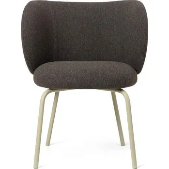 Jídelní židle Ferm Living Jídelní židle Rico Hallingdal, dark grey brown/cashmere