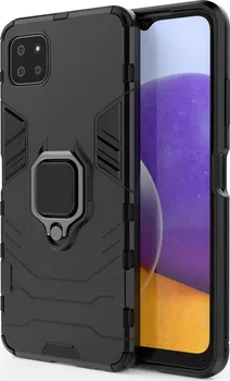 Pouzdro na mobilní telefon Forcell Ring Armor pro Samsung Galaxy A22 5G černé