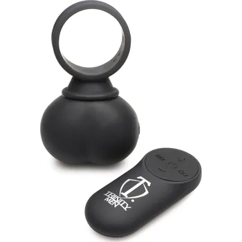 Trinity Men 28X Vibrating Balls Large Black