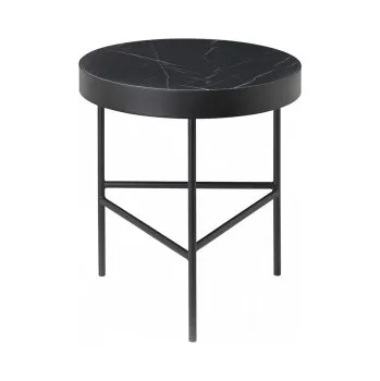 Televizní stolek Marble Table Medium black