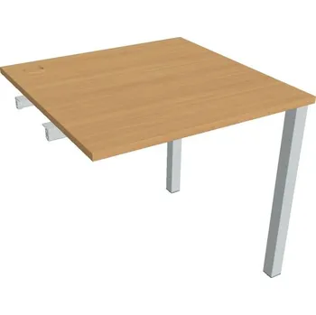 Kancelářský vozík HOBIS přídavný kancelářský stůl rovný - US 800 R, buk + doprava zdarma