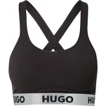 HUGO sportovní podprsenka černá - Černá / S