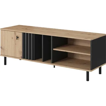 Televizní stolek Eoshop RTV stolek DISMA 138, Dub Artisan / Antracit