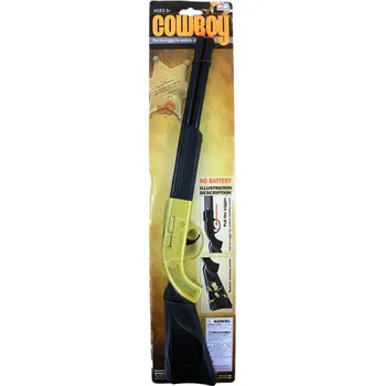 Kovbojská puška zlatá