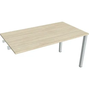 Kancelářský vozík HOBIS přídavný jednací stůl rovný - UJ 1400 R, akát + doprava zdarma