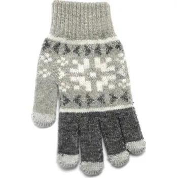 Rukavice GeBL Rukavice iTECH s elektrovodivými konečky 3681 (5 prstů) velikost XL šedé, vzor Moritz