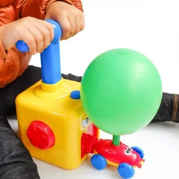 Hračka pro nejmenší FunPlay 14155 ruční pumpa na balóny s auty