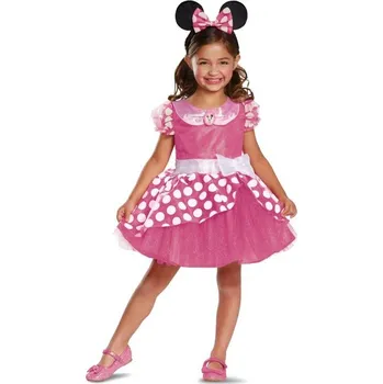 Karnevalový kostým Kostým Minnie Mouse 109 - 123 cm, Deluxe