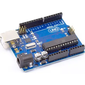 Elektronická součástka Arduino UNO R3 - vývojová deska s ATmega328P-AU