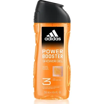 Koupelová kosmetika Adidas Power Booster energizující sprchový gel 3 v 1 250 ml