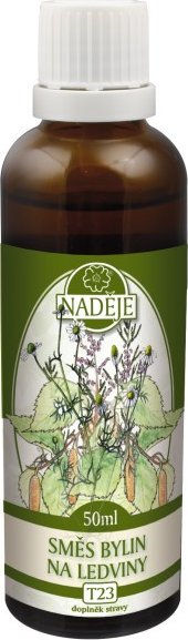 Naděje Směs bylin na ledviny - bylinná tinktura 50 ml