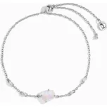 Royal Fashion stříbrný náramek DR24372B-SILVER-MOONSTONE-TOPAZ