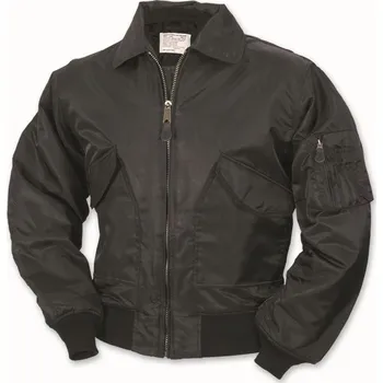 Pánský bomber Bomber CWU černý MFH (Pánské originální armádní a maskáčové oblečení - bomber, parka. Bunda "BOMBER" má u krku, v pase a na rukávech pružné elastické úplety.)