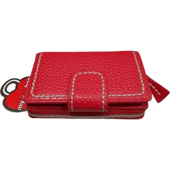 Peněženka Dámská kožená peněženka Gianni Conti střední červená 2868105 coral