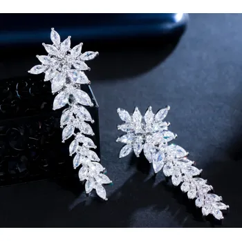 Náušnice B-TOP Luxusní náušnice klipsy Snake - pozlacené