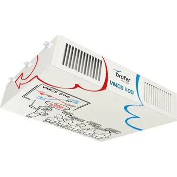 Průmyslový ventilátor Brofer VMCS 600 E decentrální entalpická rekuperační jednotka