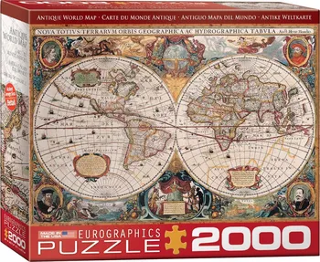 Puzzle Eurographics Puzzle Antická mapa světa 2000 dílků