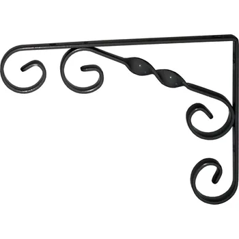 Držák na polici Element System Konzole Jutta 115x115mm, 30 kg, černá