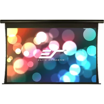 Projekční plátno Elite Screens SKT100UHW-E24 ELITE SCREENS plátno elektrické motorové 100" (254 cm)/ 16:9/124,5 x 221,5 cm/hliníkový case černý/24" drop/Fiber Glass