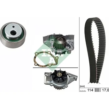 Vodní pumpa + sada ozubeného řemene INA 530 0258 31