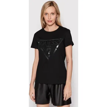 Dámské tričko Dámské tričko Guess V2YI07 Velikost: L, Vzor: JBLK