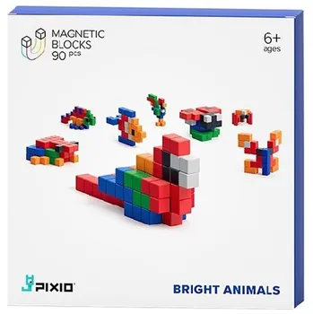ostatní stavebnice PIXIO Bright Animals Smart 90 dílků