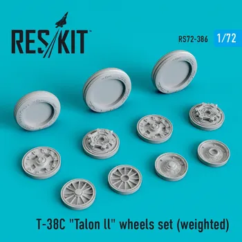 Plastikový model 1/72 T-38C 'Talon ll' wheels set (weighted)
