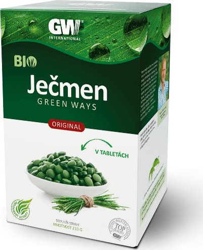 Green Ways Ječmen v tabletách 210 g