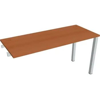 Kancelářský vozík HOBIS přídavný stůl rovný - UE 1400 R, hloubka 60 cm, třešeň + doprava zdarma