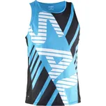 SALMING Run Team Race Singlet Black/Cyan XS - XS