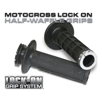 Chránič řídítek pro čtyřkolku ODI USA Motokrosové rukojeti ODI Half Wafle Lock-ON