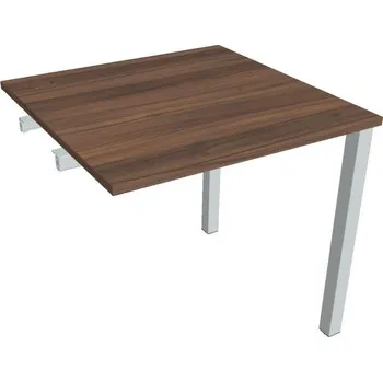 Kancelářský vozík HOBIS přídavný kancelářský stůl rovný - US 800 R, ořech + doprava zdarma