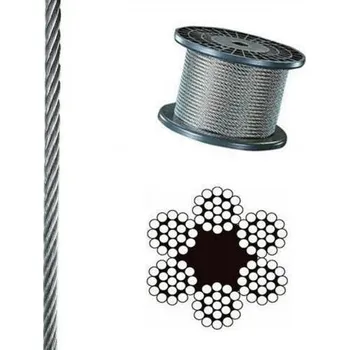 Lano PO lanko ocelové ZN 2mm