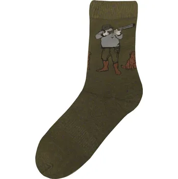 Pánské ponožky Aura Via Ponožky pro myslivce pes 43-46