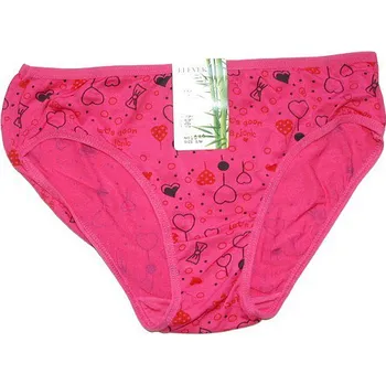 Dámské kalhoty Kalhotky bokové růžové Bambus B1840 - 603/4 vel. S/M