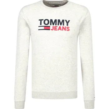 Pánská mikina Tommy Jeans Mikina TJM LOGO | Barva:šedý | Velikost:XL