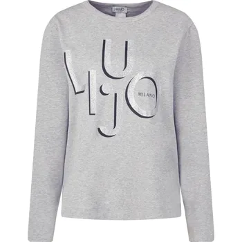 Dámská mikina Liu Jo Mikina CHIUSA | Barva:šedý | Velikost:XS