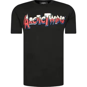 Pánské tričko Dsquared2 Tričko Cool | Barva:černý | Velikost:XL