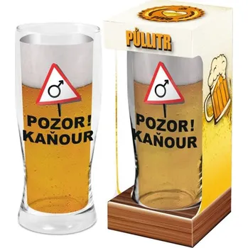 Sklenice Happy Spirit Půllitr Kaňour - Máme rádi pivo