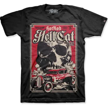 HOT ROD HELLCAT True Nightmare, Hotrod Hellcat, Kids, T-shirts Barva: Černá, Velikost: 5-6-R