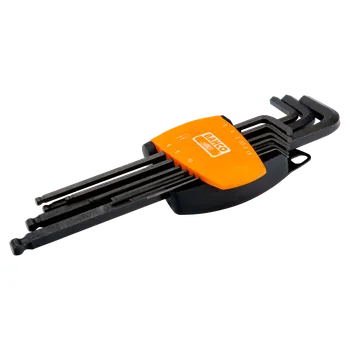 Šroubovák Sada dlouhých imbusů BAHCO s kuličkou BE-9688