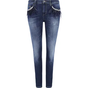 Dámské džíny Liu Jo Džíny Precious | Barva:tmavě modrá | Velikost:26