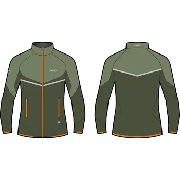 Běžecká bunda KV+ Premium unisex zelená