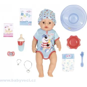 Panenka Baby born s kouzelným dudlíkem kluk > varianta kluk
