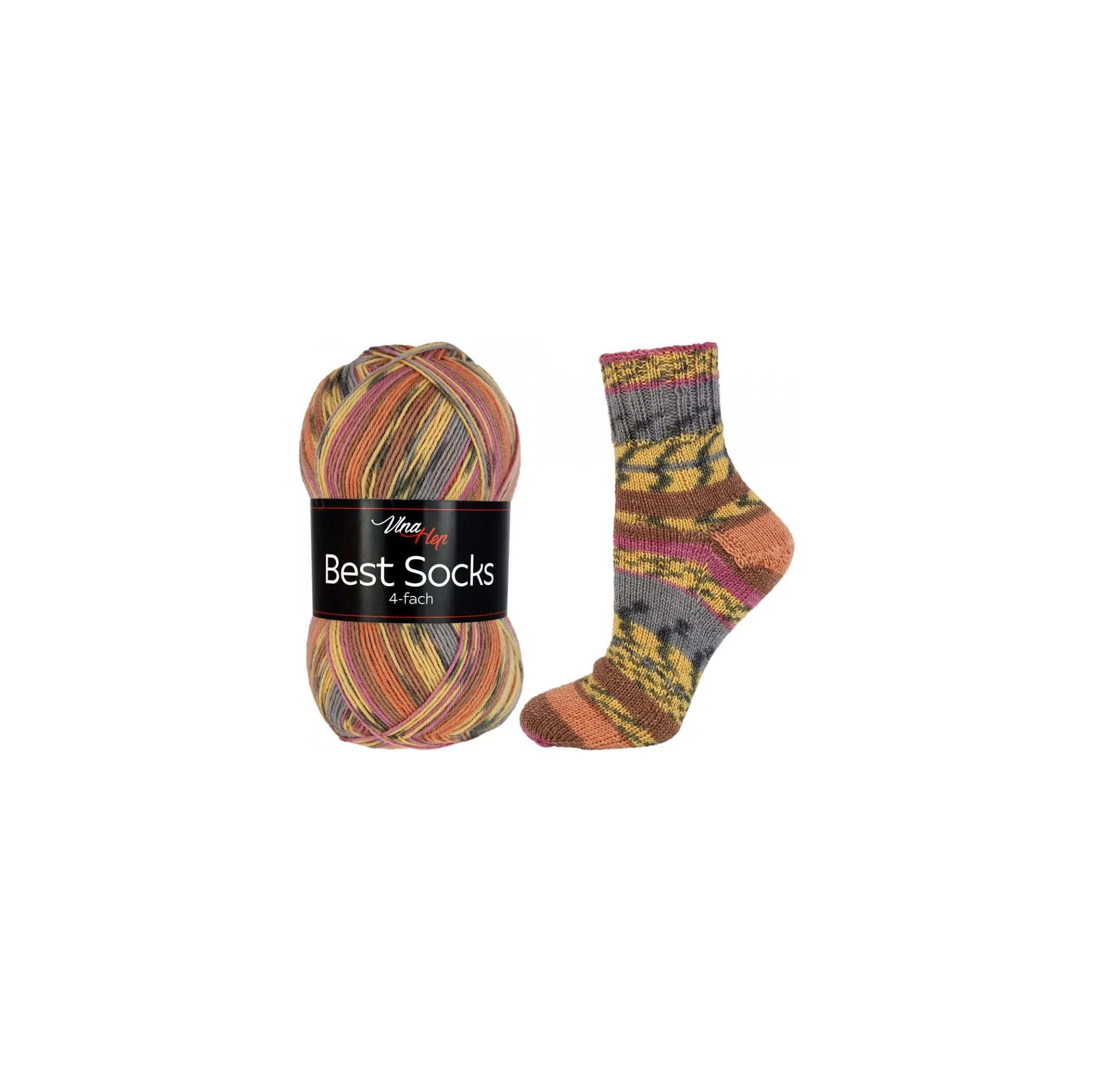 Fotografie 1 - Příze Vlna-Hep Best Socks 4-fach 7304