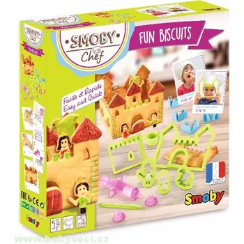 Hravá kuchařka pro děti Chef Smoby Perníková chaloupka > varianta perníkový hrad
