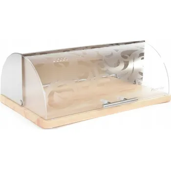 chlebník Chlebník KAMILLE KM-1103 (nerezový chlebník s bambusovou deskou)