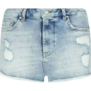 Oblečení a móda Superdry Šortky CUT OFF | Barva:světlo modrá | Velikost:27