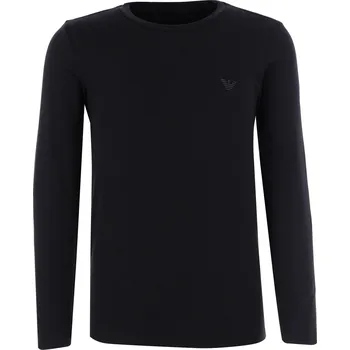 Pánské tričko Emporio Armani Tričko s dlouhým rukávem | Barva:černý | Velikost:106