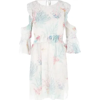 Dámské šaty Pepe Jeans London Šaty June | Barva:bílý | Velikost:L